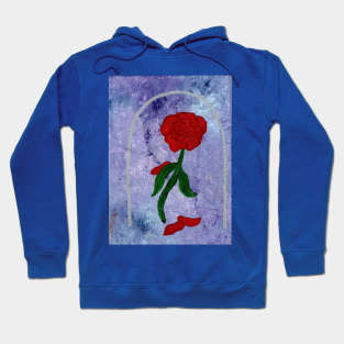 Beauty and The Beast Rose Hoodie